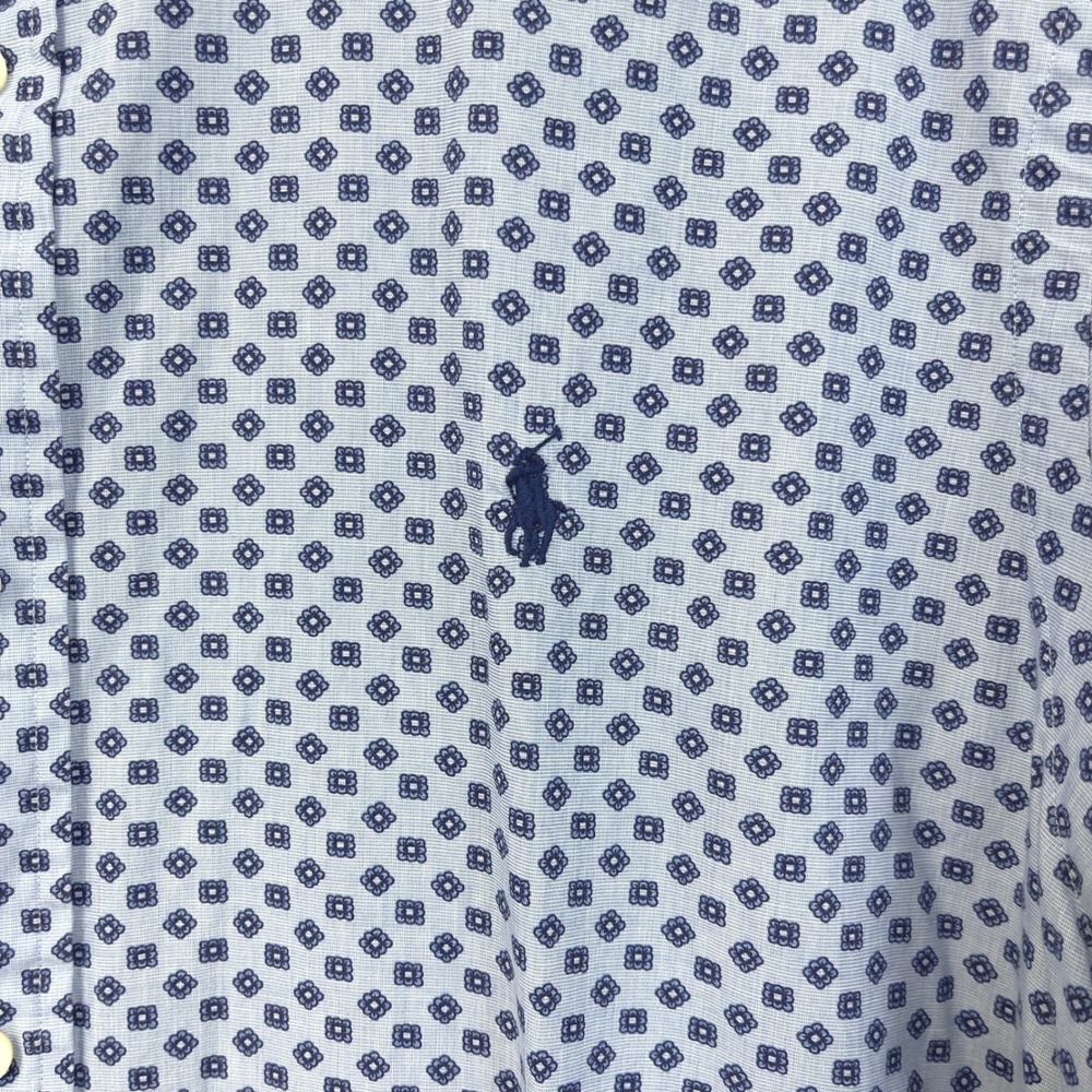 Polo Ralph Lauren Button Down Shirt Mens XL Classic Fit Preppy Nautical Coastal - Picture 2 of 14
